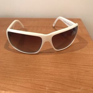 CK white sunglasses